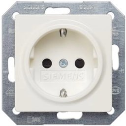 SIEMENS 5UB1518 DELTA i-system titanium white SCHUKO socket outlet