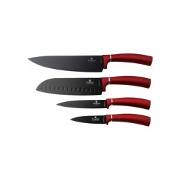 BERLINGER HAUS BH/2887 Burgundi set cuțite 4 cu părţi