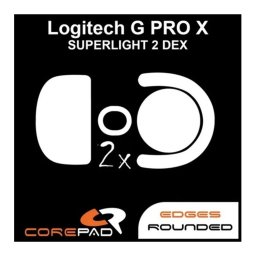 COREPAD Skatez PRO - Logitech G Pro X Superlight 2 DEX mouse pad 2buc