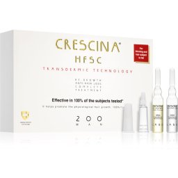 Crescina Transdermic 200 Re-Growth and Anti-Hair Loss tratament pentru stimularea creșterii părului și anti-cădere pentru barbati 20x3.5 ml