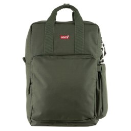LEVI'S ® Rucsac verde închis / roșu / alb