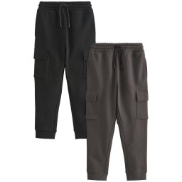 Next Pantaloni gri închis / negru