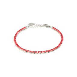 Liu Jo Brățară roșu / argintiu