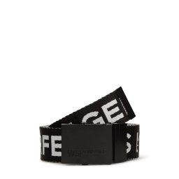 KARL LAGERFELD JEANS Curea negru / alb