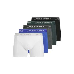 Jack & Jones Junior Chiloţi 'JACBLACK FRIDAY' albastru regal / gri amestecat / verde închis / alb