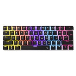 White Shark Ashiko-2/B/R-US Tastatură mecanică cu switch-uri Red, layout englezesc – Neagră (GK-2202-2B/R-US)