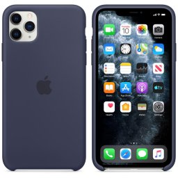 Capac protectie spate pentru iPhone 11 Pro Max Midnight Blue