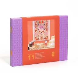 Atelier creativ 11 pentru adulti Pictura pe matase, Djeco