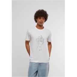 Women's T-shirt One Line Fruit white
