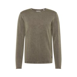 JACK & JONES Pulover 'Leo' oliv