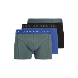 JACK & JONES Boxeri 'JACBENNETT' albastru / gri / negru