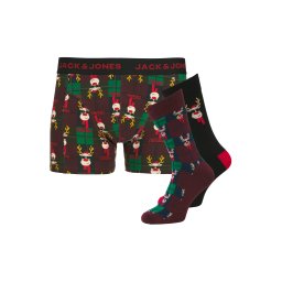 JACK & JONES Boxeri 'JACRUDOLPH' galben / verde / ciclam / negru