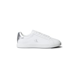 Calvin Klein Sneaker low 'PRO' argintiu / alb