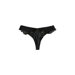 Lipsy Tanga negru / argintiu