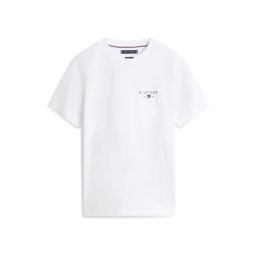 TOMMY HILFIGER Tricou 'Brand Love' albastru marin / roșu / negru / alb