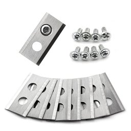 Set 9 Cutite de taiere + 9 Suruburi robot de tuns gazonul iHunt RoboMower APP 2500 m2 PRO