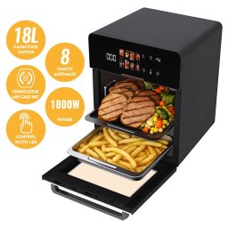 Friteuza cu aer cald iHunt Bro Air Fryer Oven 18L