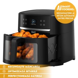 Friteuza cu aer cald si rotisor iHunt Bro Air Fryer AI Chef
