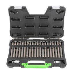 TRUSA SPECIALA CU 42 CAPETE DE SURUBELNITA PENTRU SURUBURI TORX CU GAURA SI SURUBURI DE 12 SI 6 FETE