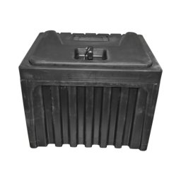 Lada pentru scule fara suport, din plastic negru 380x400x500 mm Cod: DISCK32