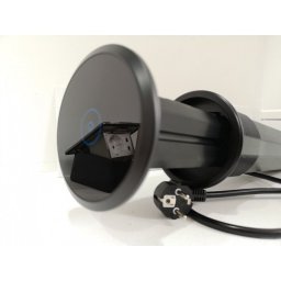 Multipriza SMART incorporabila pentru blat de bucatarie 2xSchuko 2xUSB 1xincarcator wireless 1xboxa bluetooth, cordon 1.5m