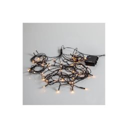 Eglo 41143 - Ghirlandă LED pentru exterior AKKU, 64xLED, 1 funcție, 2,7 m, IP44, alb cald