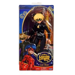 Papusa Miraculous - Cat Noir, 28 cm, 4+ani