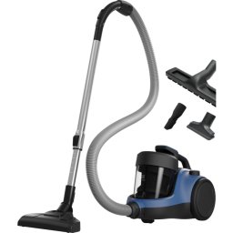 Aspirator fara sac Electrolux Ease C2 ECC21-4SB, 700 W, 1.3 L, filtre lavabile, perie parchet, albastru