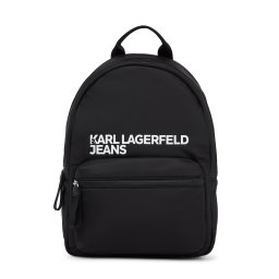 KARL LAGERFELD JEANS Rucsac negru / alb