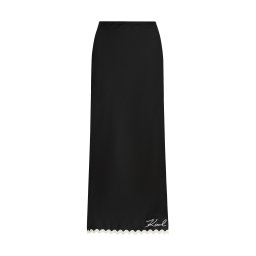 Karl Lagerfeld Fustă negru / alb