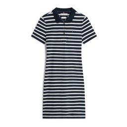 TOMMY HILFIGER Rochie bleumarin / alb