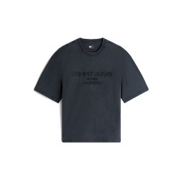Tommy Jeans Tricou '90s New Classics' negru amestecat