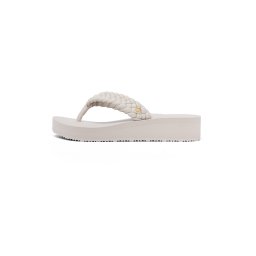 TOMMY HILFIGER Flip-flops alb murdar