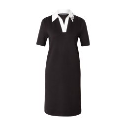 Karl Lagerfeld Rochie negru / alb natural