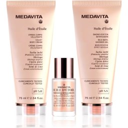 Medavita Huile d'etoile Moisturizing hair and body travel set set cadou pentru corp si par pentru femei