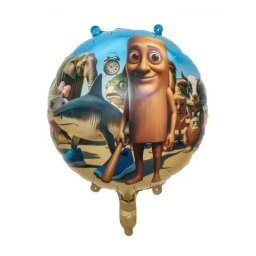 Balon folie rotund Brainrot 45 cm