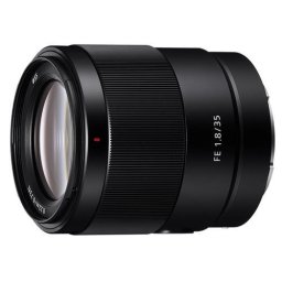 Obiectiv foto DSLR Sony SEL35F18FFE FE 35 MM F1.8 lens, Black