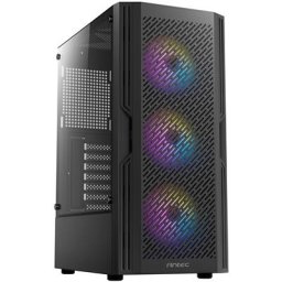 Carcasa 0-761345-10060-1, Middle Tower, Fara sursa, ATX, Negru