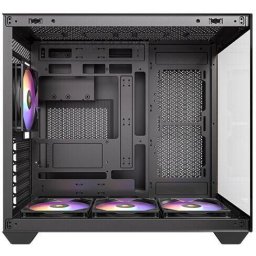 Carcasa 0-761345-10170-7, Middle Tower, Fara sursa, ATX, Micro-ATX, Mini-ITX, Negru
