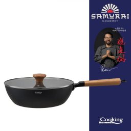Tigai si seturi TIGAIE WOK+CAPAC 28X8CM,RIKITO WATANABE