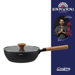 Tigai si seturi TIGAIE WOK+CAP 24X7.5CM,RIKITO WATANABE