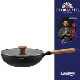 Tigai si seturi TIGAIE WOK+CAP 26X7.5CM, RIKITO WATANABE