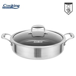 CRATITA INOX+CAP 30x7.8 CM4.8L TITANIUM3