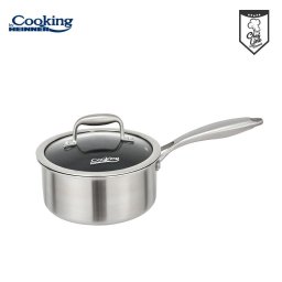 CASEROLA INOX+CAP 16x8.5CM1.6L TITANIUM3