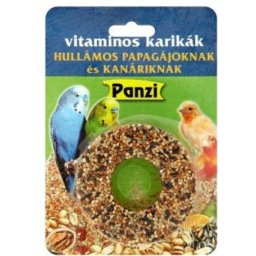Inel cu vitamine Panzi pentru papagali și canari 60 g