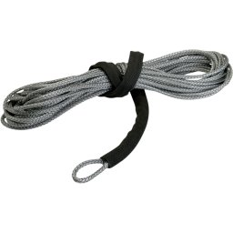 Cablu sintetic Moose Plow pentru troliu 5mm x 15.2m gri