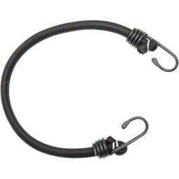 Coarda Parts Unlimited elastica negru 2 carlige 45.5cm 18 inch