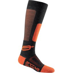 Sosete Arctiva Insulator negru portocaliu marime 43-46