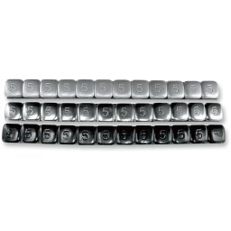 Greutatati echilibrare roata KL Genuine 7gr. 360 buc. cromat