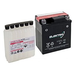 Baterie moto+electrolit 12V6AH YTX7L-BS RMS